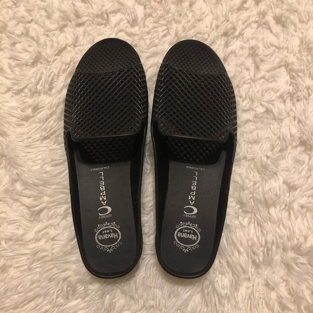 Jeffrey Campbell black sandal